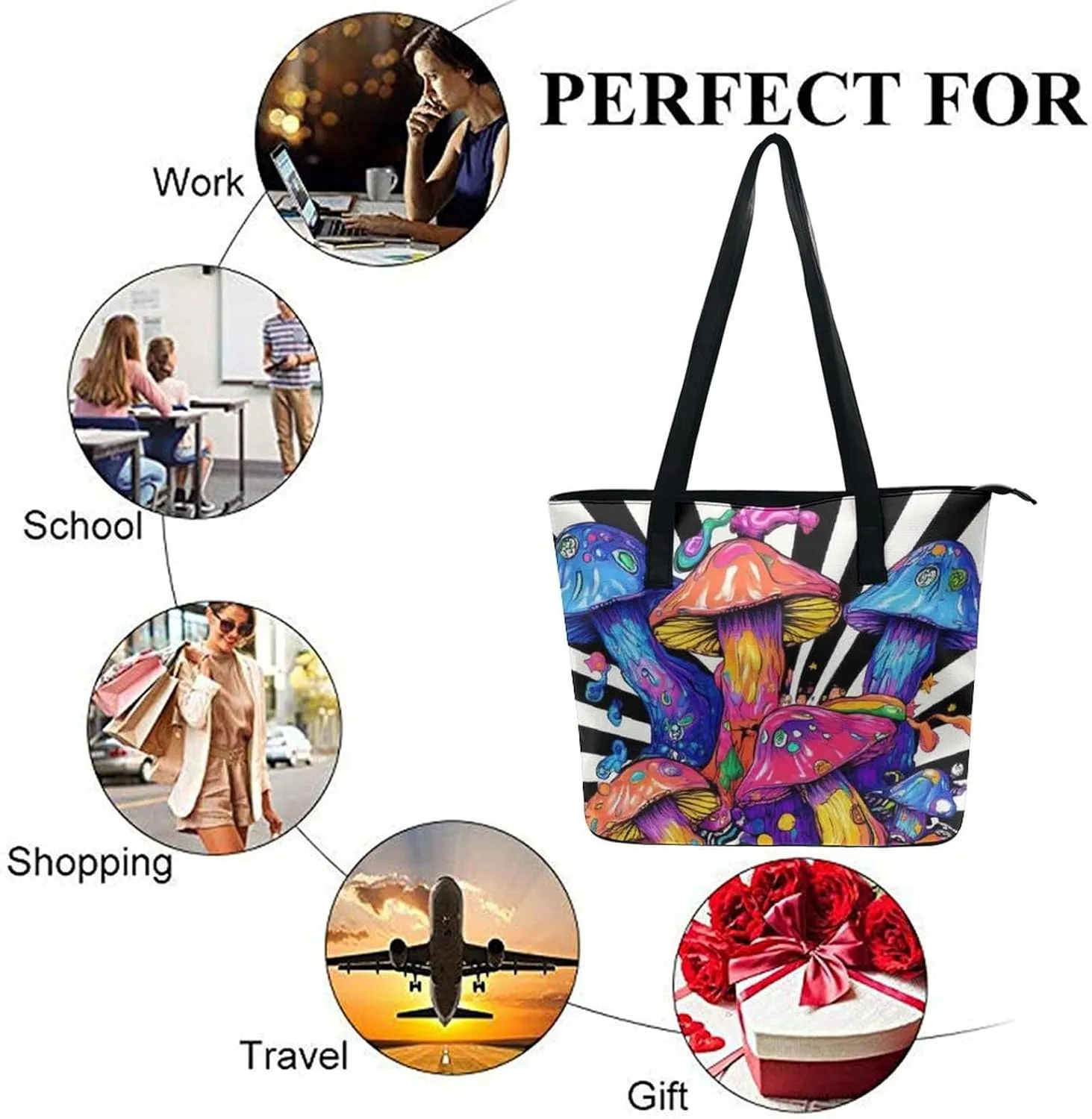 Womens Tote Laptop Bag Stylish Work Bag Travel Purse