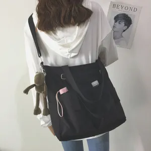 Women's Waterproof Nylon Large Capacity Lightweight Multifunctional Crossbody Bags