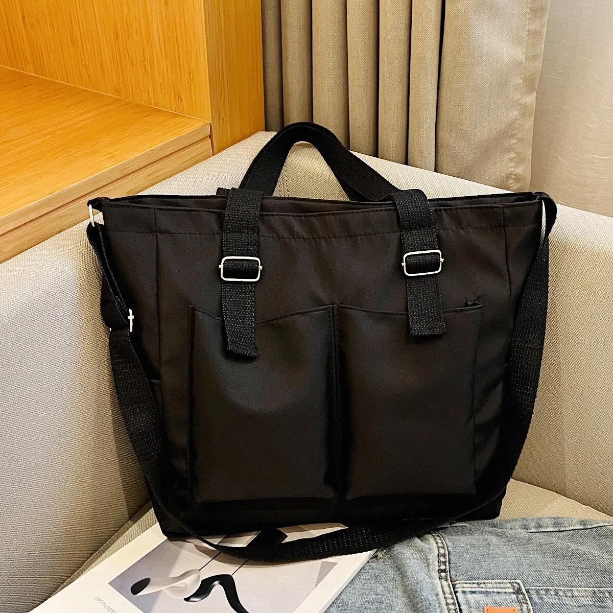 Women's Waterproof Nylon Large Capacity Lightweight Multifunctional Crossbody Bags