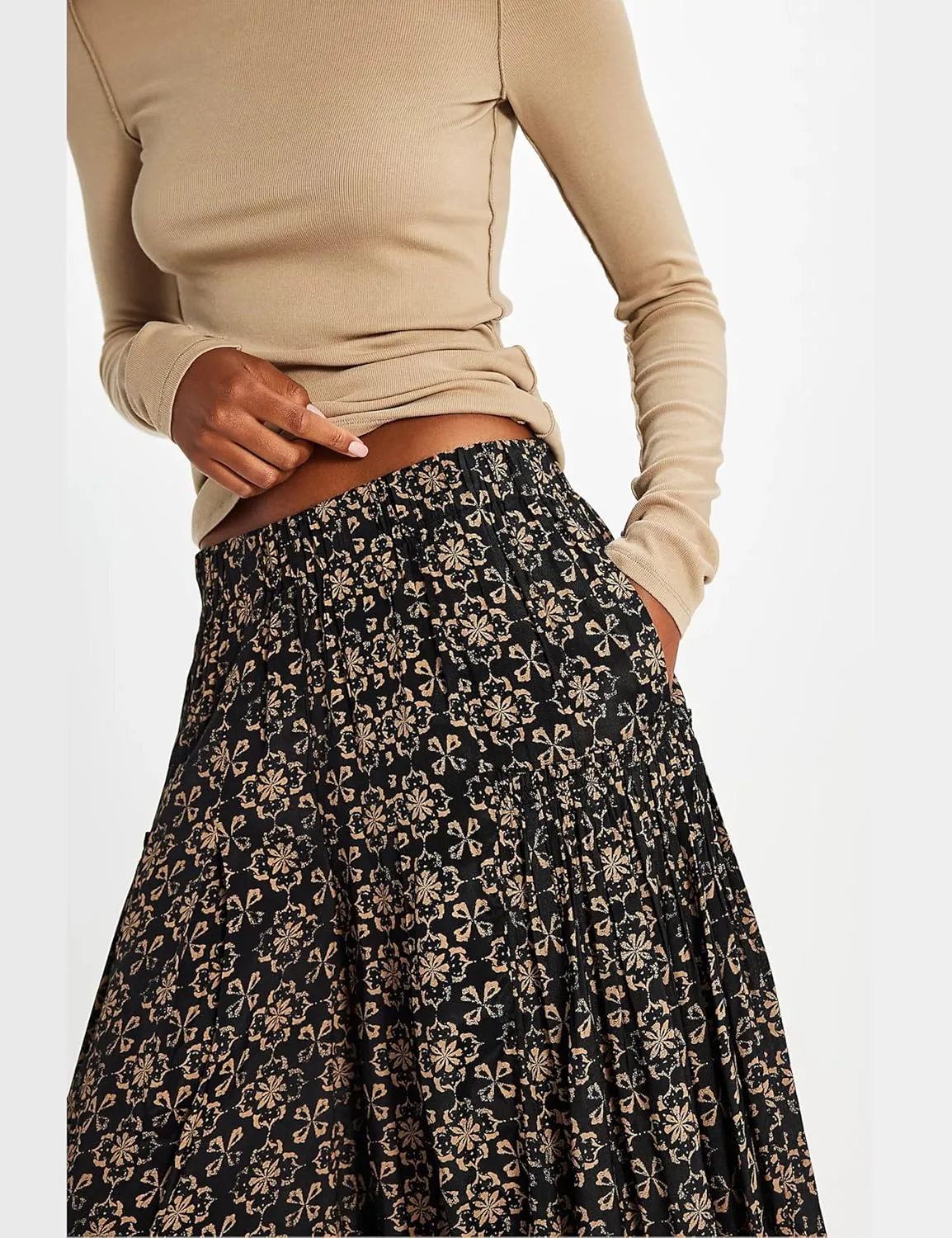 Womens Wide Leg Pants Flowy High Elastic Waist Loose Printed Beach Boho Yoga Casual Long Trousers