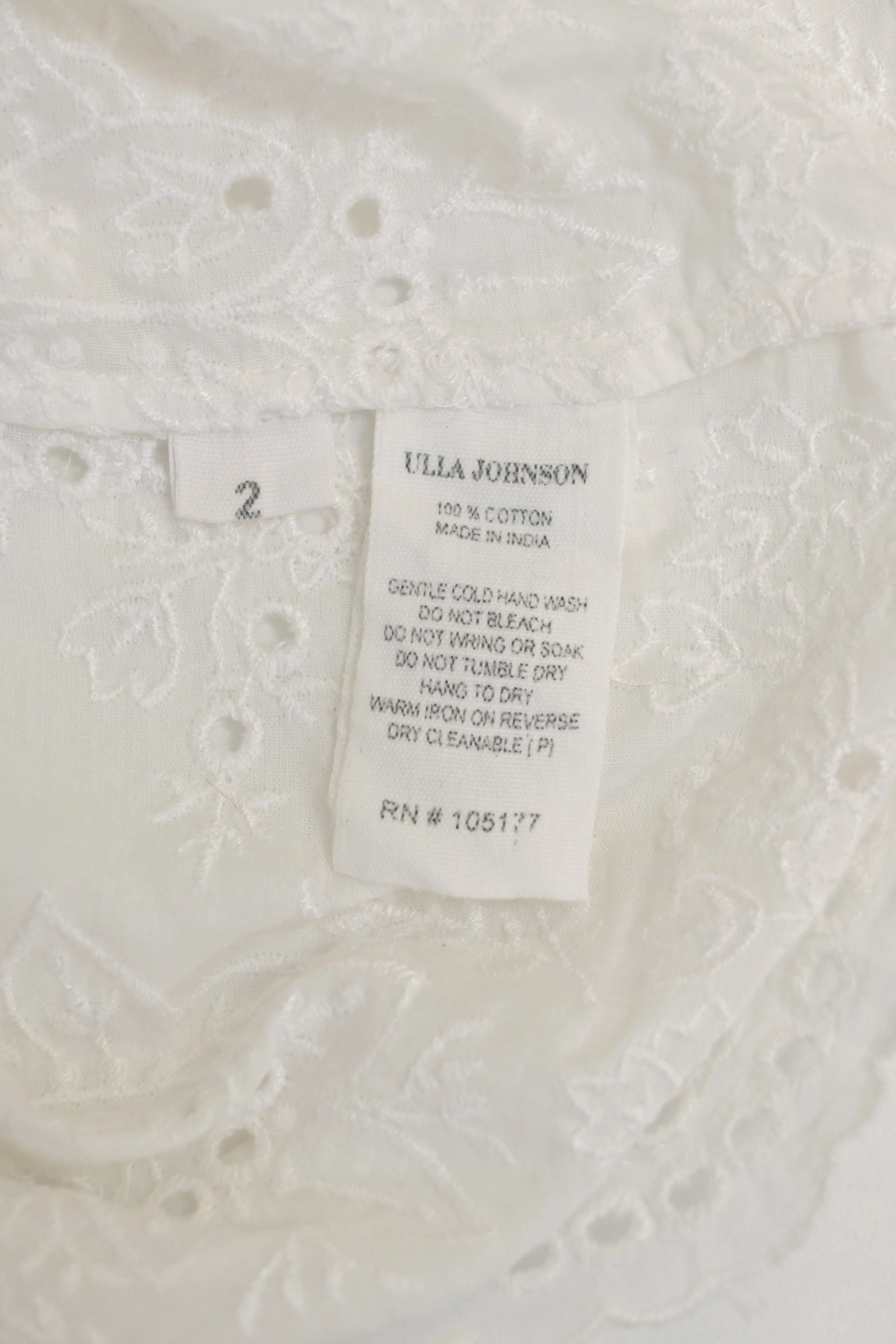 [WW34514] Ulla Johnson | Short sleeve top