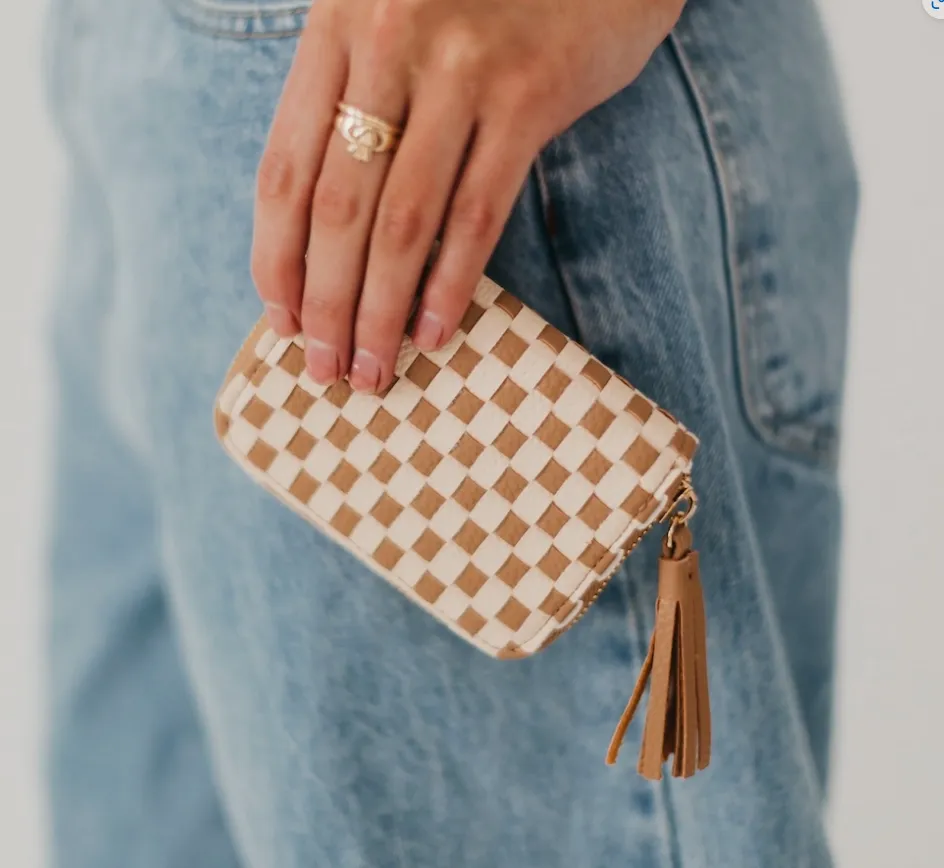 Wynona Woven Wallet by Pretty Simple