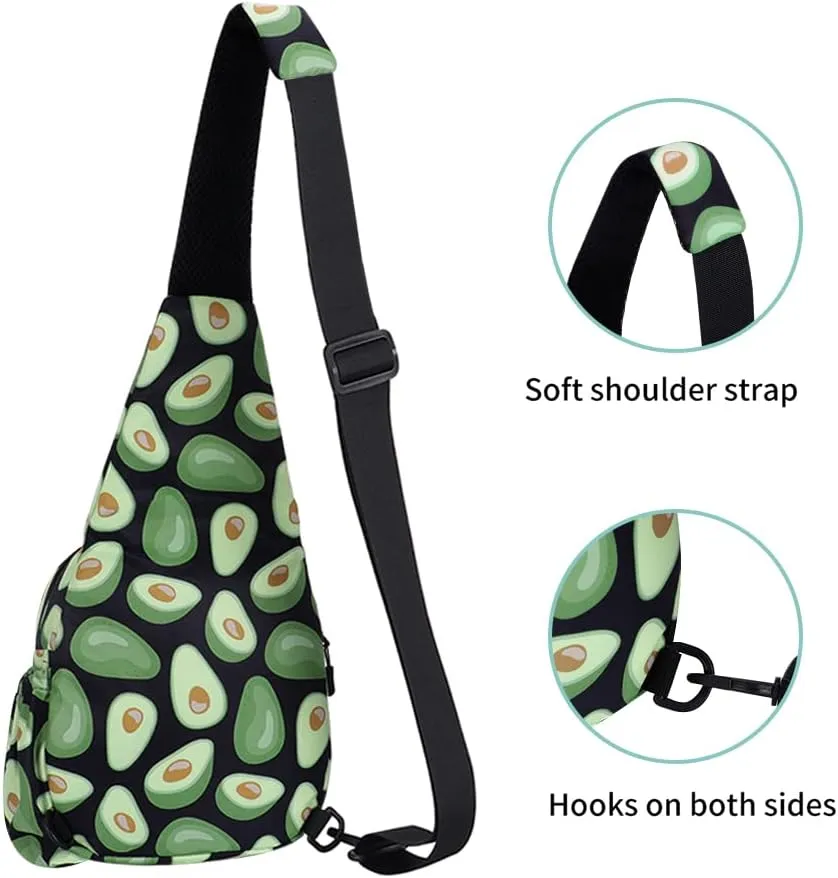 XEYOU Small Sling Bag - Lightweight One Strap Backpack Hiking Crossbody Chest Bag - Unisex Shoulder Daypack