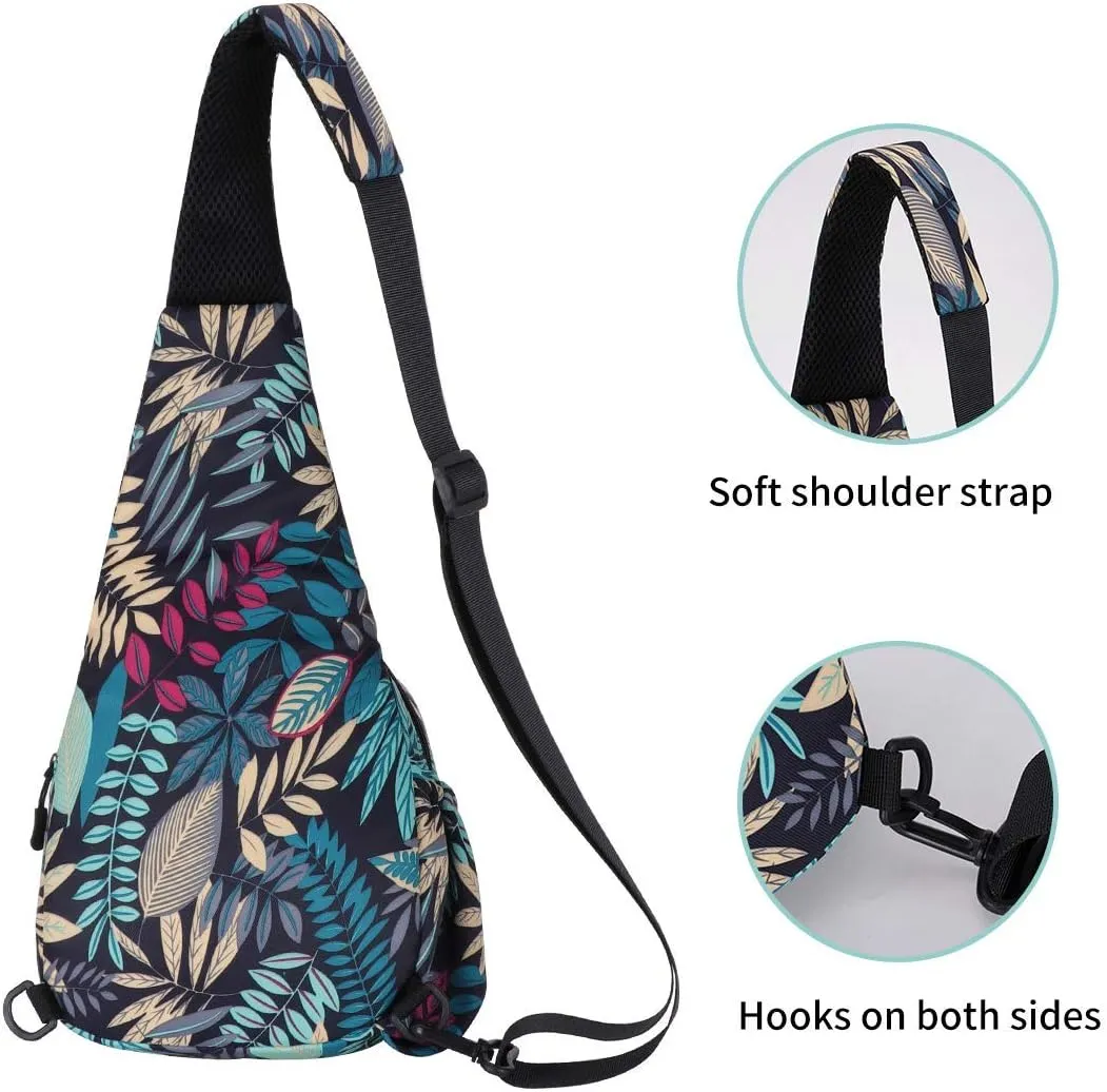 XEYOU Small Sling Bag - Lightweight One Strap Backpack Hiking Crossbody Chest Bag - Unisex Shoulder Daypack