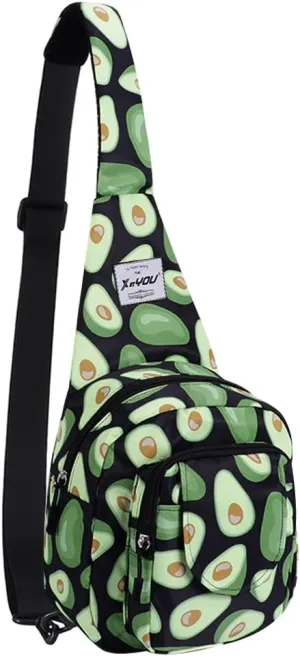 XEYOU Small Sling Bag - Lightweight One Strap Backpack Hiking Crossbody Chest Bag - Unisex Shoulder Daypack