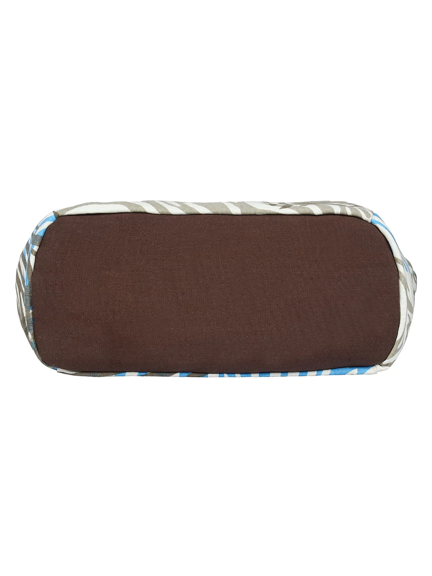 Zebra Canvas Shopping Bag