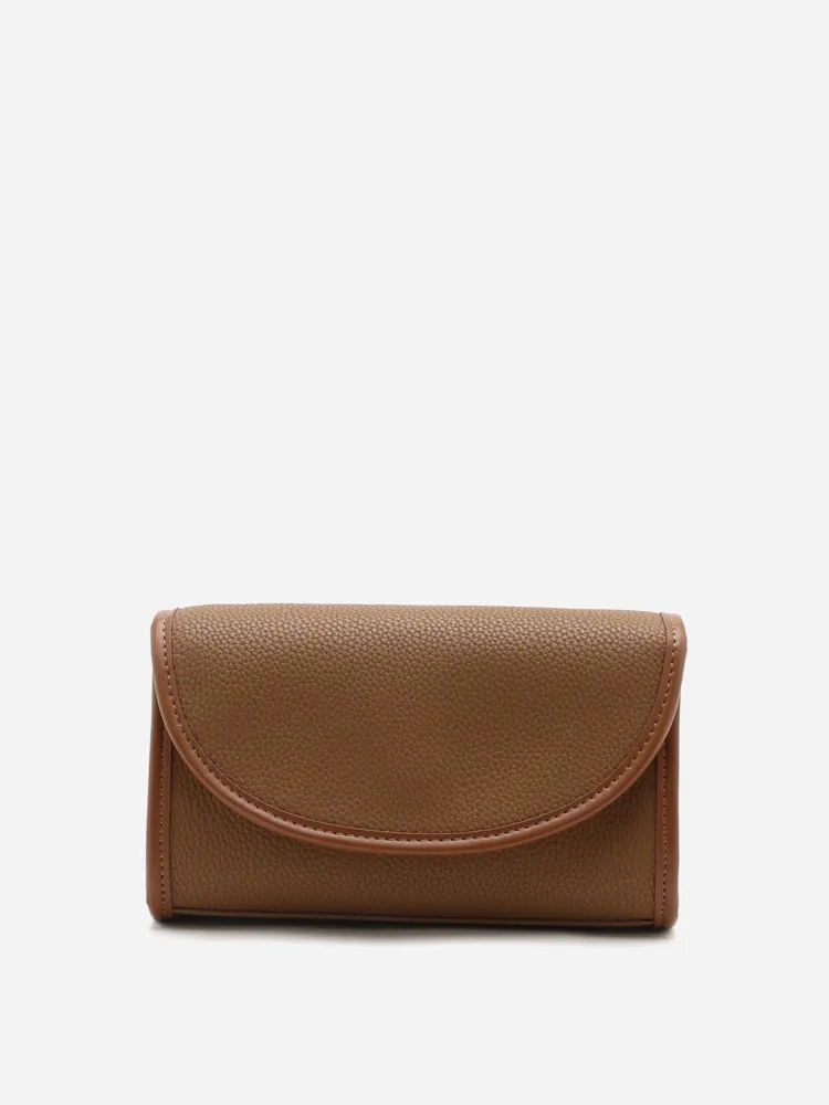 Zilla Leather Flap Bag