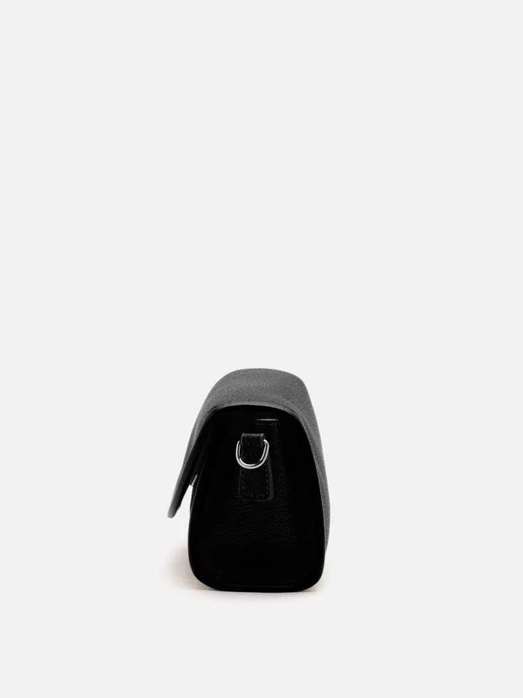 Zilla Leather Flap Bag
