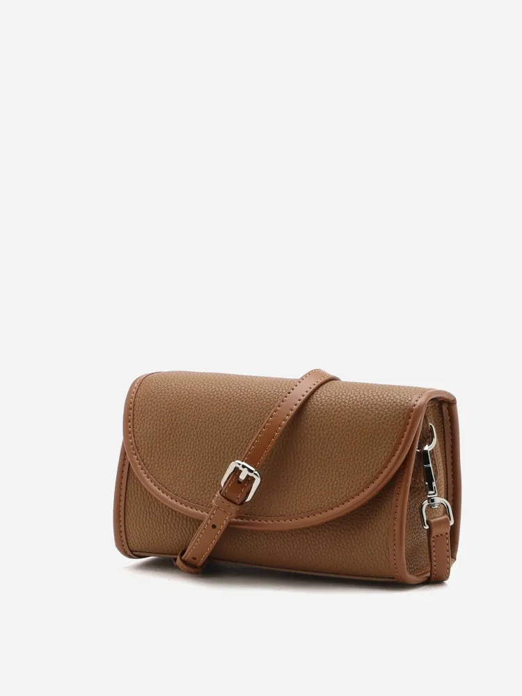 Zilla Leather Flap Bag
