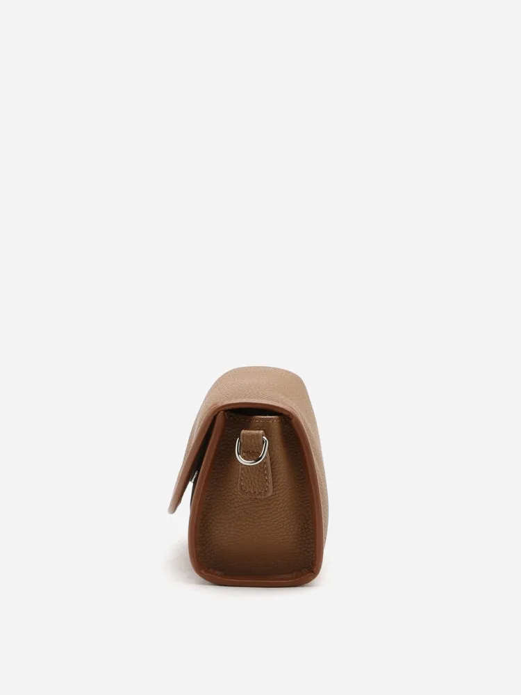 Zilla Leather Flap Bag
