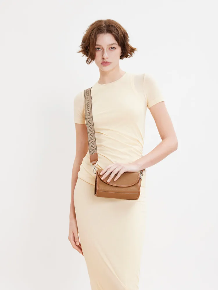 Zilla Leather Flap Bag