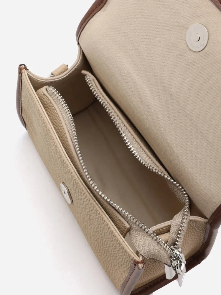Zilla Leather Flap Bag