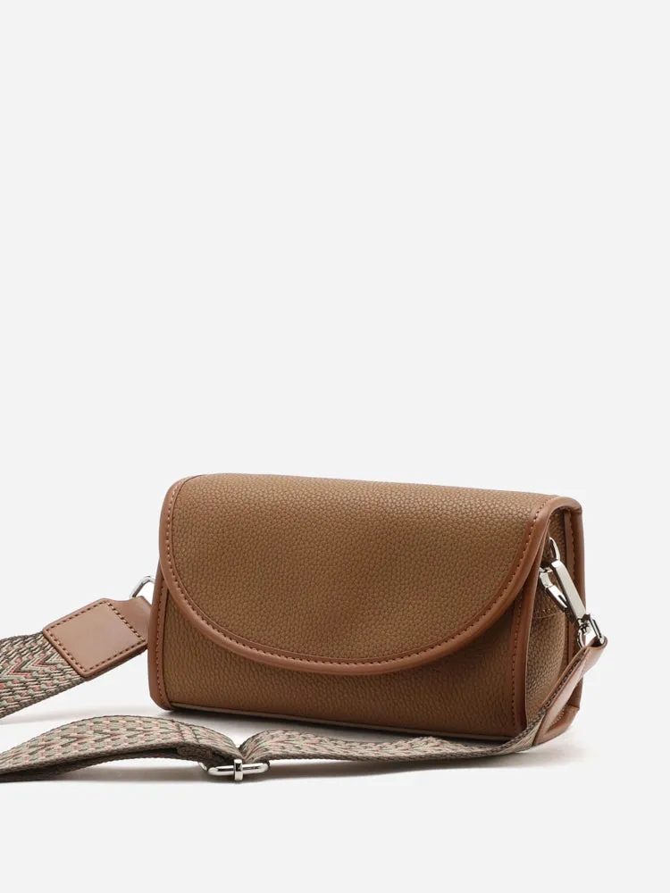 Zilla Leather Flap Bag
