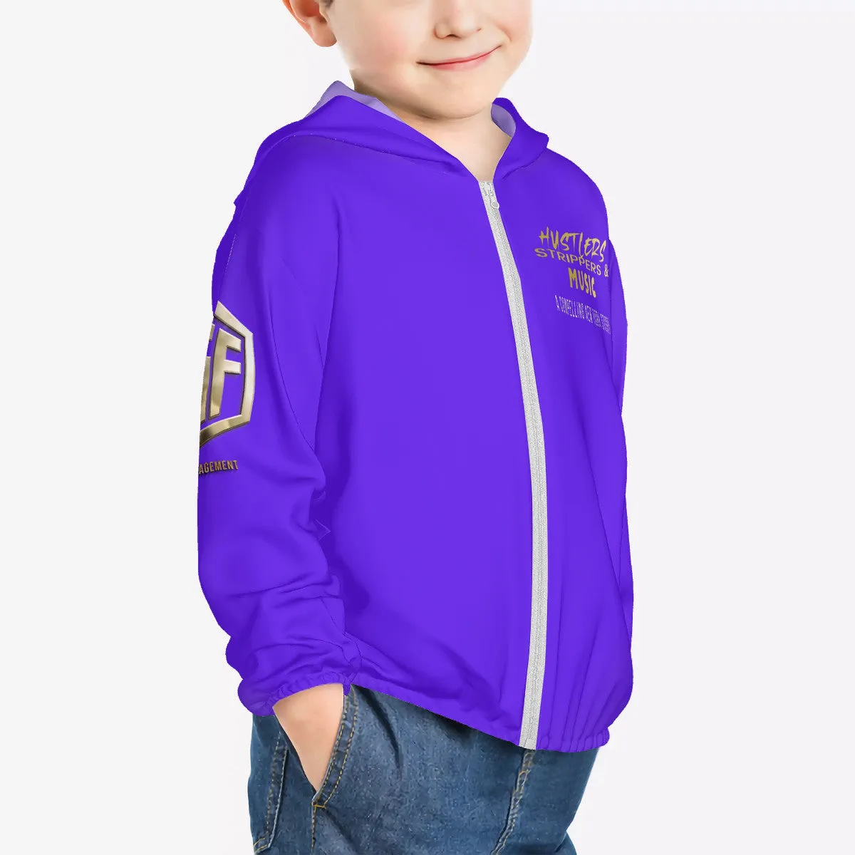 Zipper HC_F2 Protective Hsm Great savings Sun Hoodie Tailored Kids Lightweight