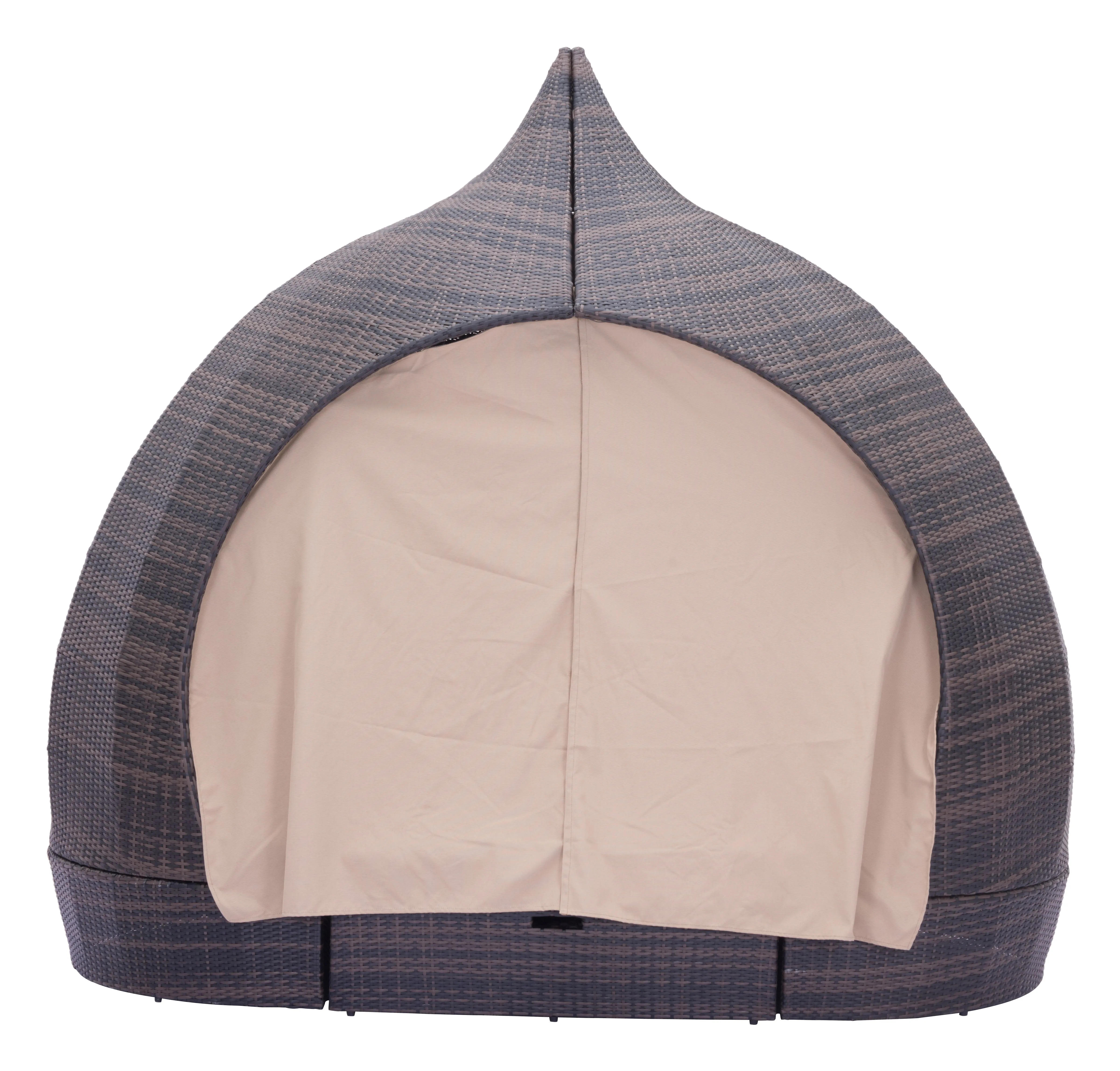 Zuo Majorca Daybed Brown & Beige