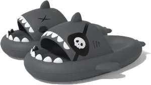 Zureto New Pirate Shark Slippers, 2023 Fashion Pirate Shark Slippers, Unisex Lndoor And Outdoor